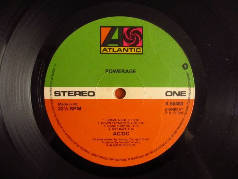 AC/DC / Powerage - Guitar Records