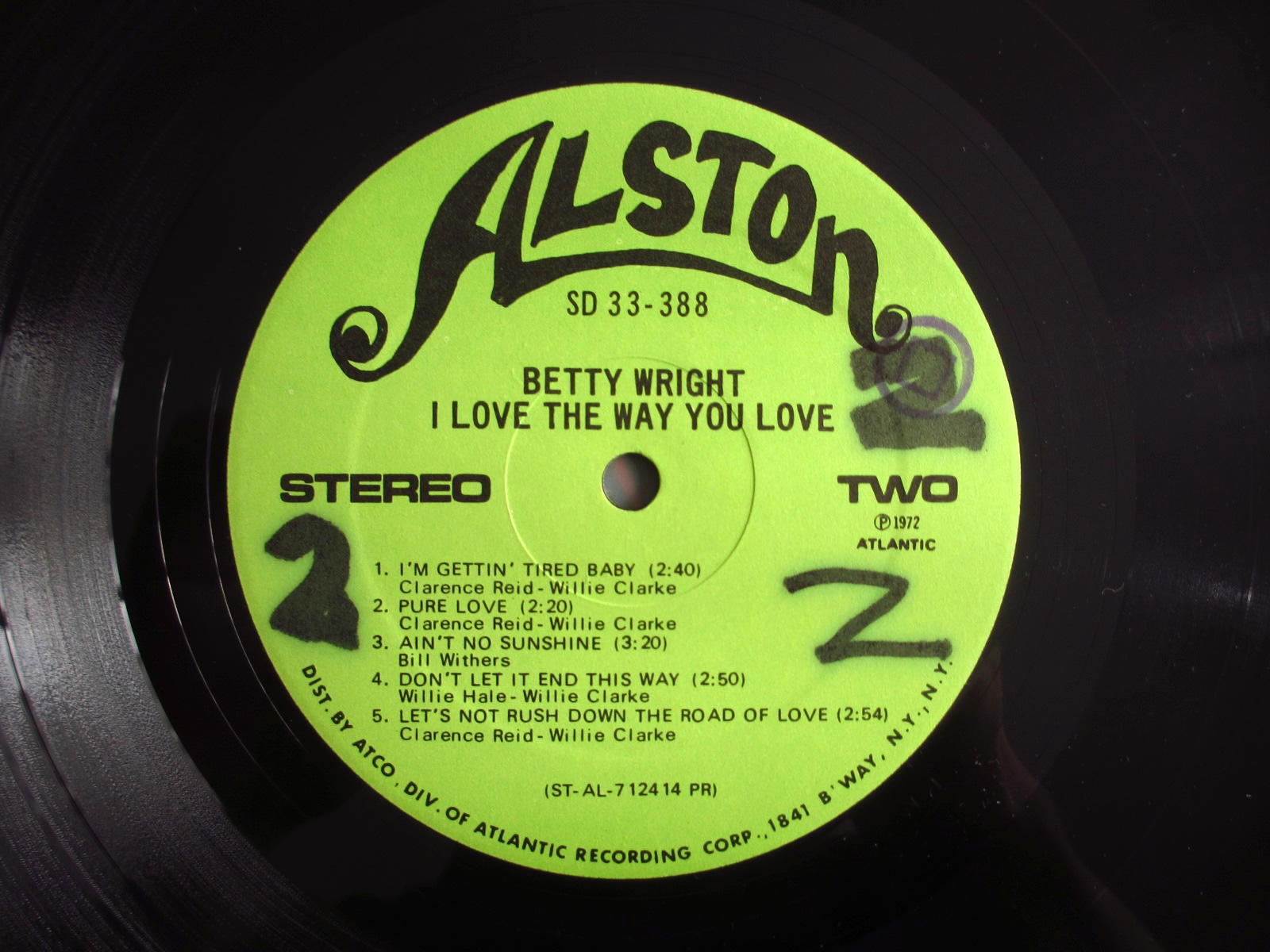 Betty Wright / I Love The Way You Love - Guitar Records