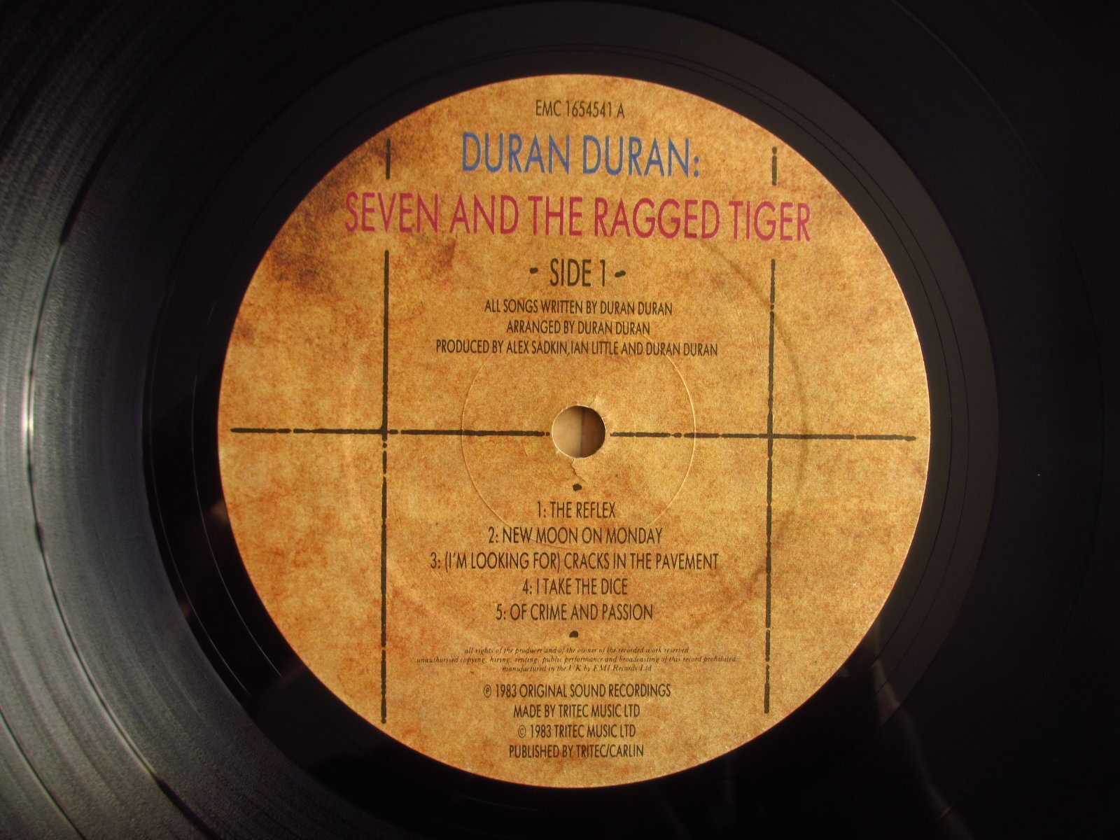 Duran Duran / Seven And The Ragged Tiger - Guitar Records