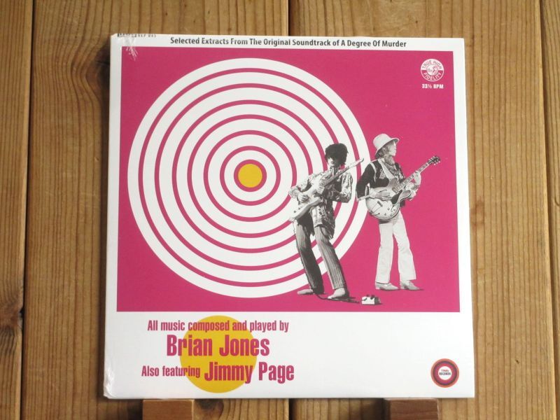 ブライアンジョーンズが1967年に手掛けた映画サントラの楽曲が7インチ