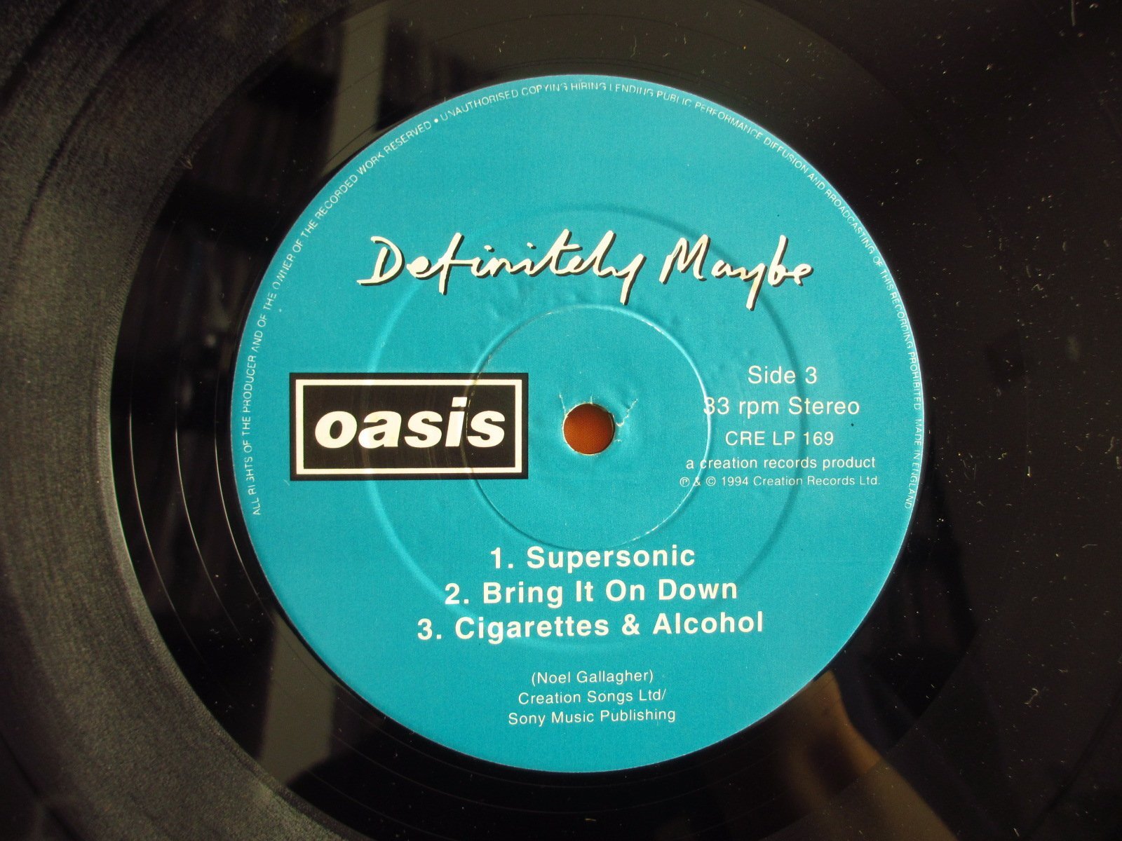 Oasis / Definitely Maybe - Guitar Records