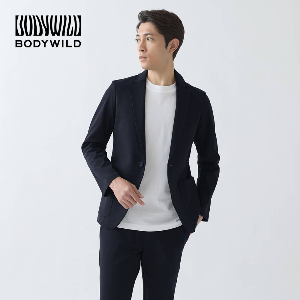 スマートダブルニット】テーラードジャケット【送料無料】【SALE