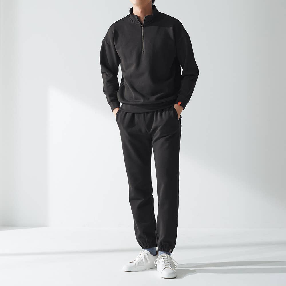 ルームスウェット プルオーバー ハーフジップ【送料無料】 SXUL13