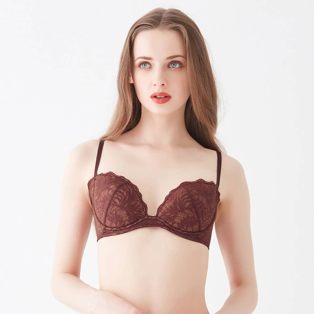 脇高ブラ】3/4カップワイヤーブラジャー【SALE】 JB3026H :レディース