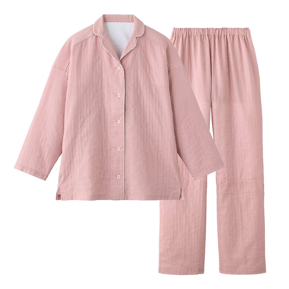 調温素材 使用 パジャマ 長袖長パンツ【送料無料】【SALE】 GL2505EC