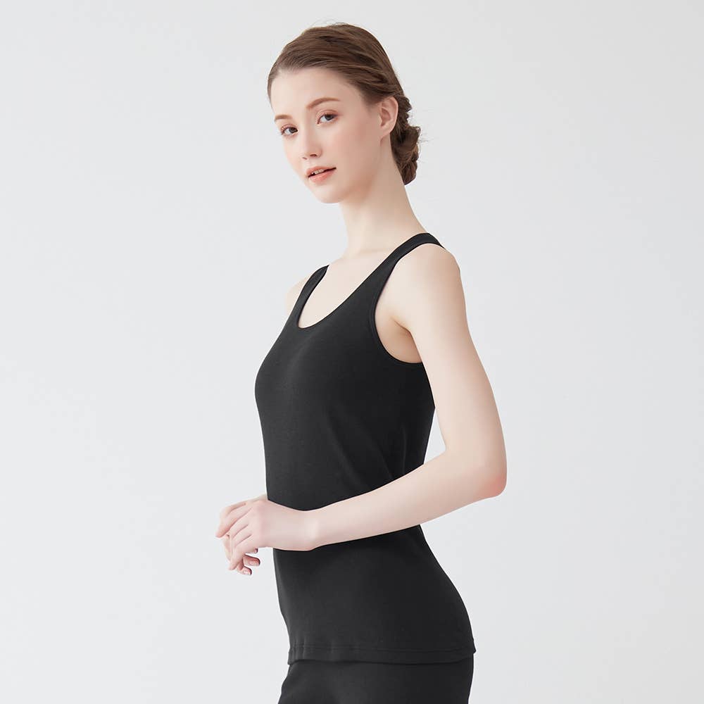 冬の綿100%】タンクトップ【SALE】 CK4554 :レディース トップス