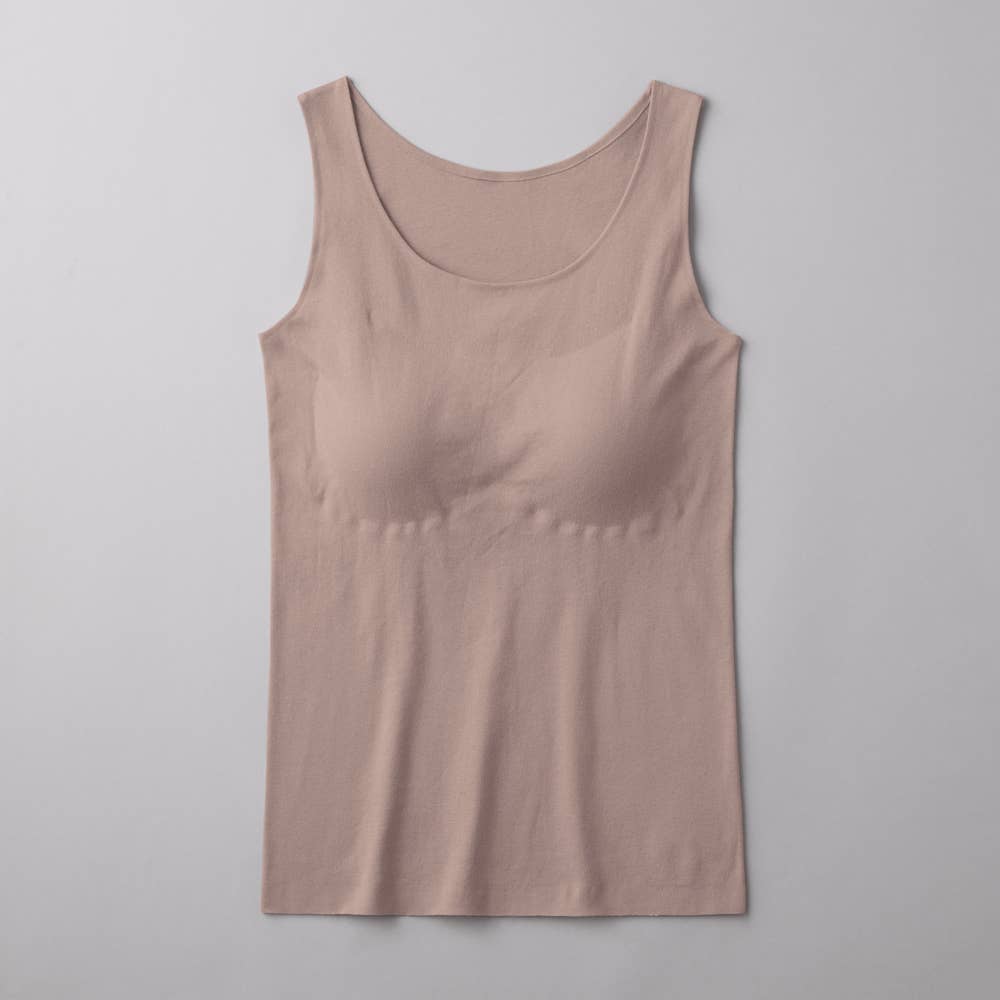 綿100%シームレス】ブラトップ CK4858 :レディース トップス