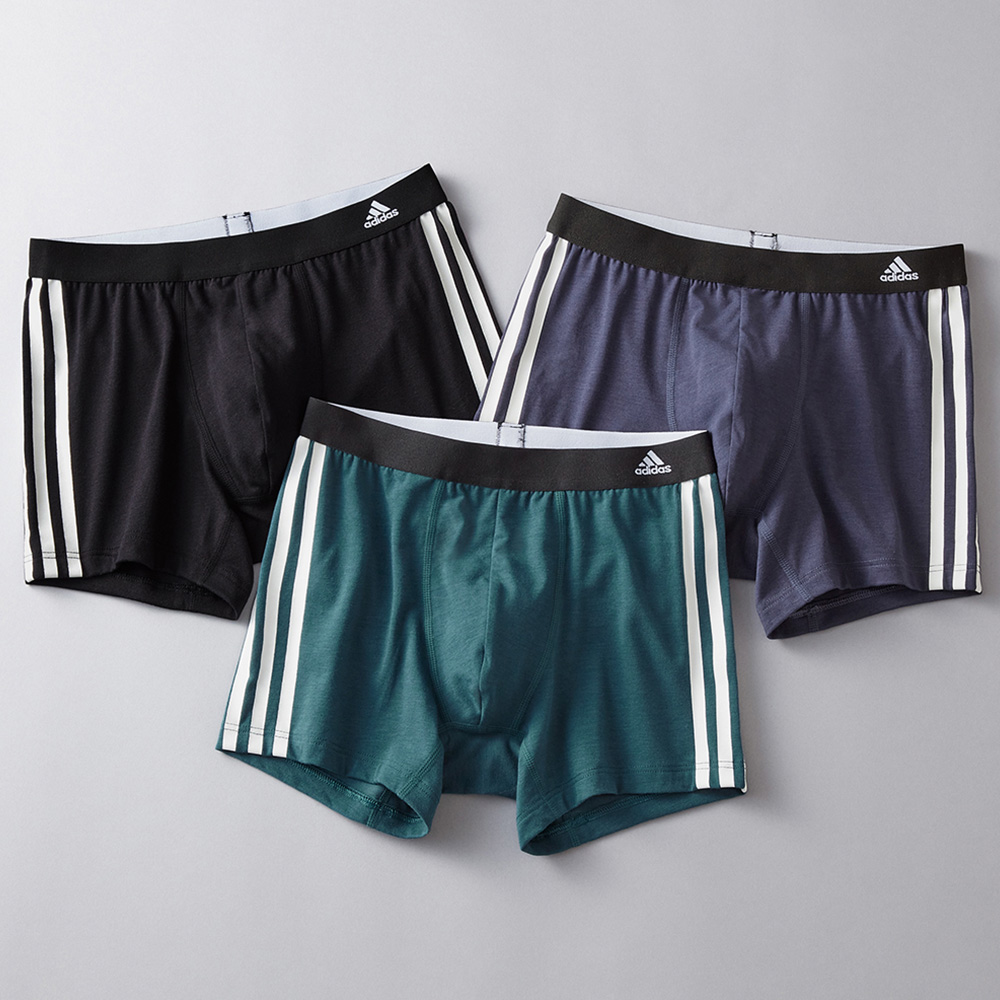 綿混/吸汗速乾】ボクサーパンツ3枚組（前とじ）【SALE】 AP9803Z