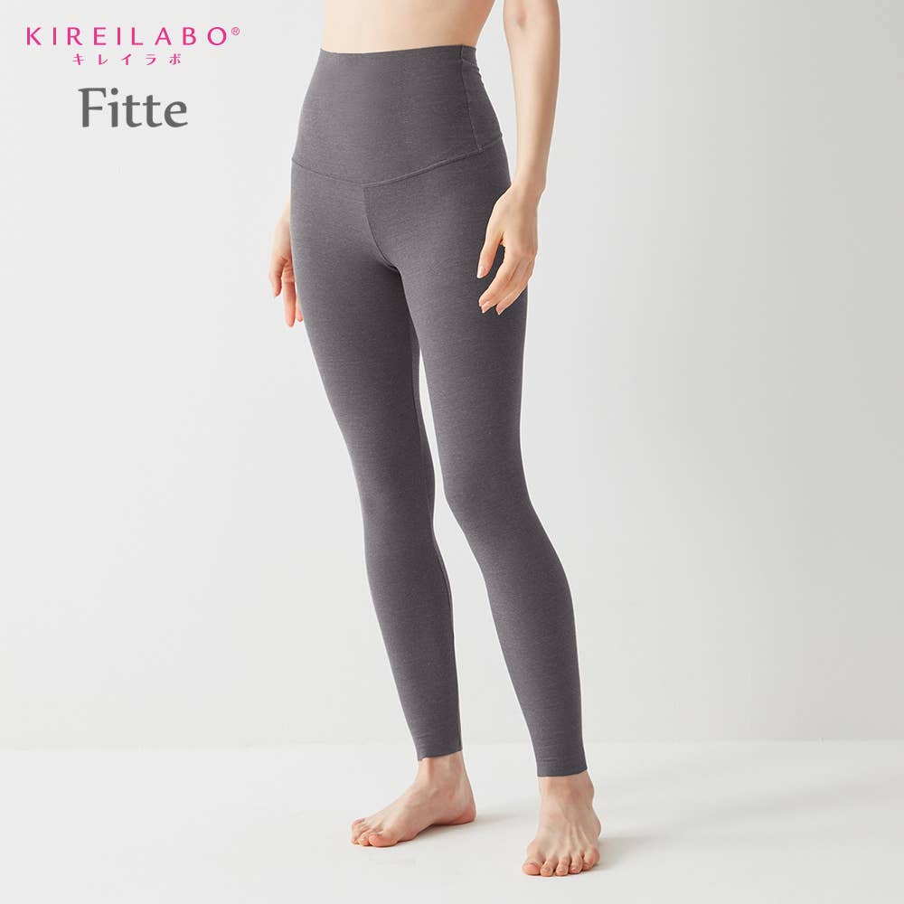 Fitte Warm】9分丈ハイウエストレギンス【SALE】 KB8061K :レディース
