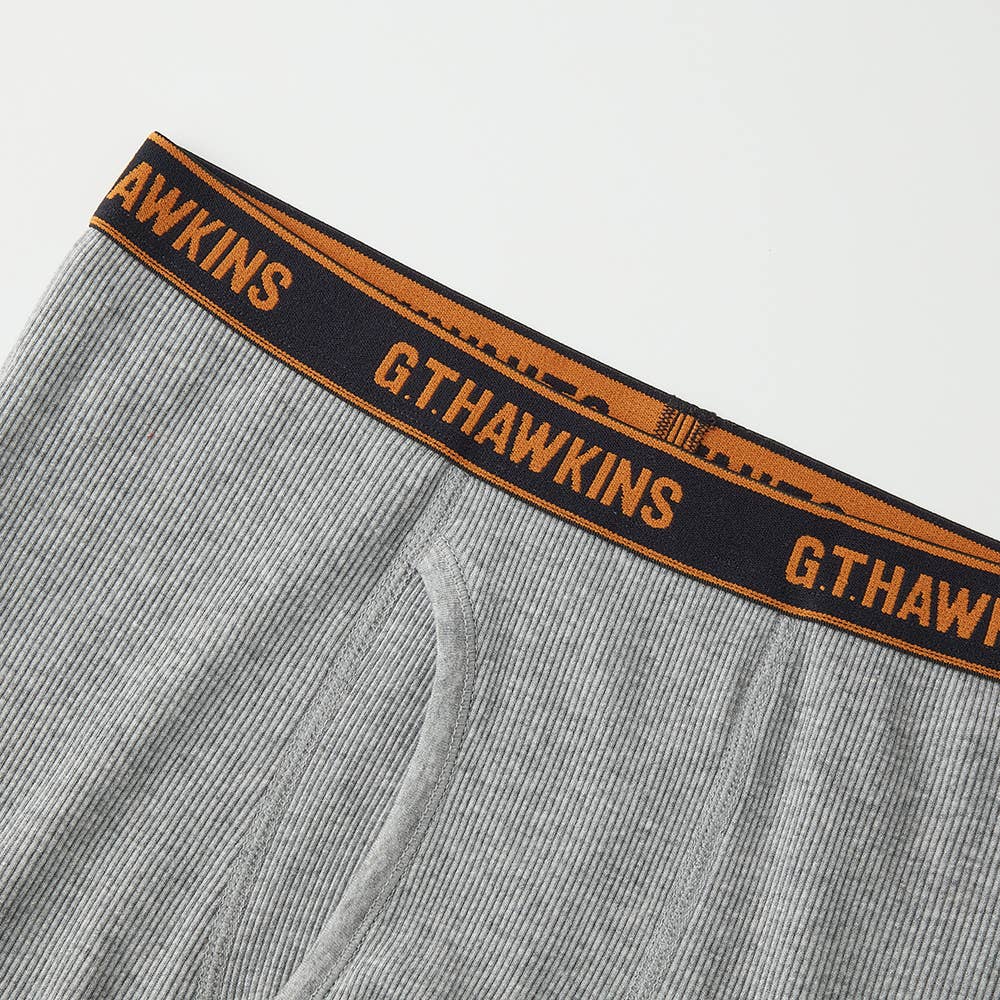 リブ編み】ボクサーパンツ（前あき）（2枚組）【SALE】 HK19832