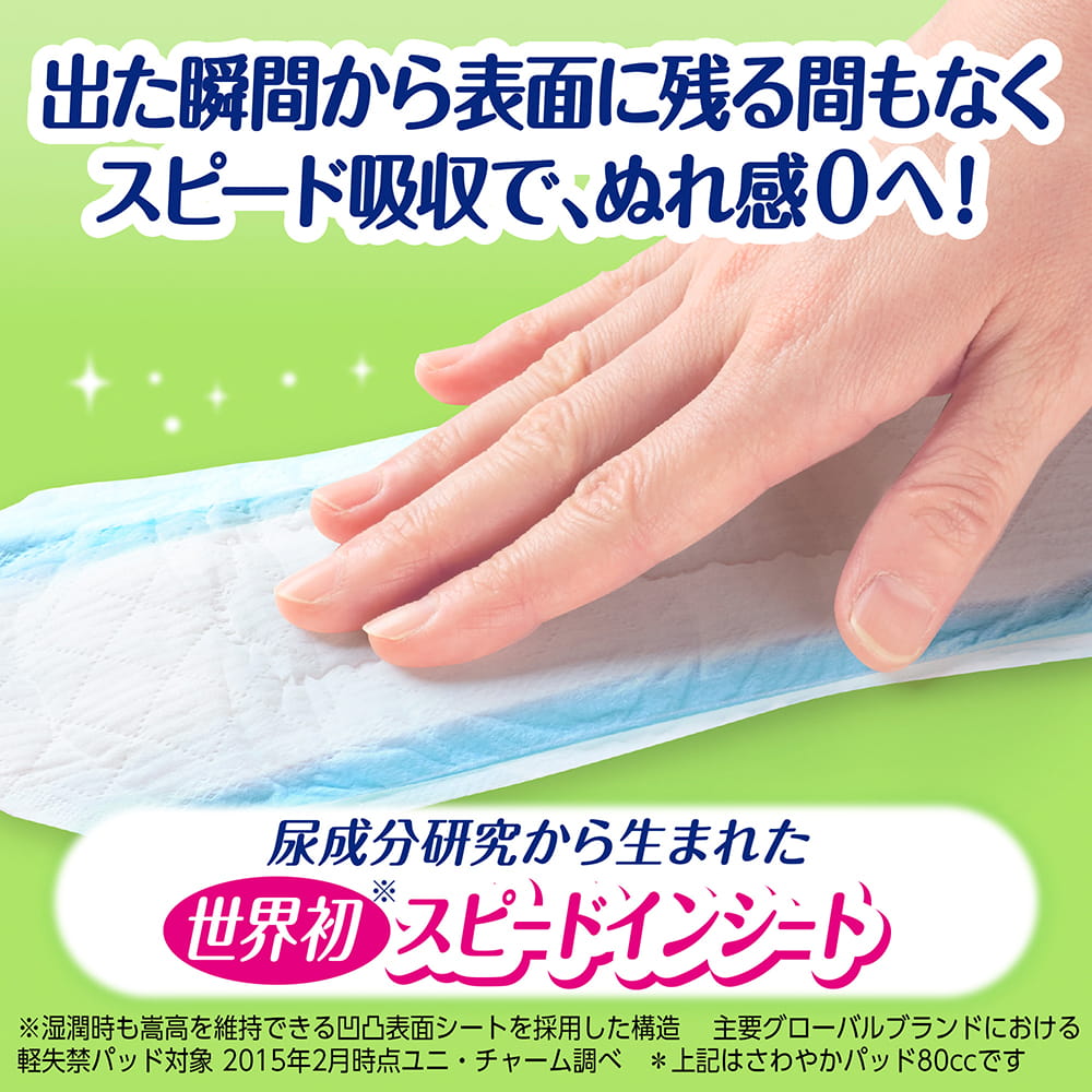 ライフリー さわやかパッド 20cc 44枚｜ユニ・チャーム ダイレクト