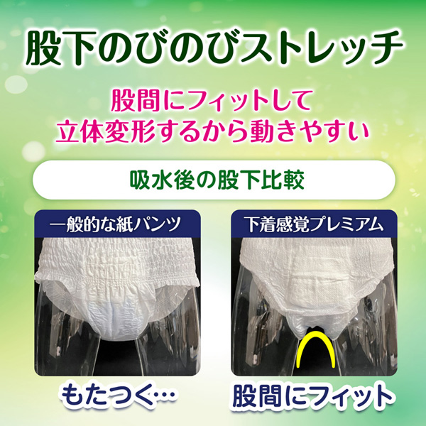 ライフリー下着感覚プレミアム2回Lサイズ 18枚×3袋｜ユニ・チャーム