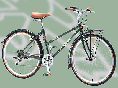 PEUGEOT METRO プジョー メトロ 前3段 後7段変速 26インチ レッド 1881