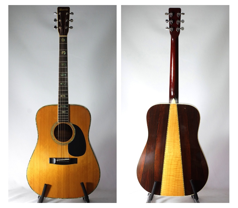 Morris 【W-40 / トップ単版 / ハカランダ合板 / ケース付属】 | D
