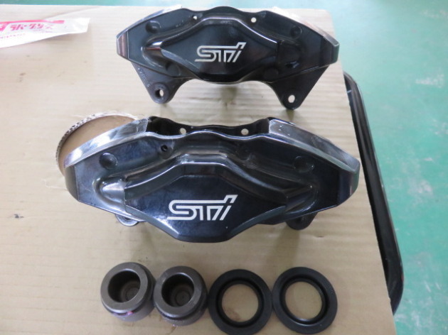 スバル インプレッサ GRB 純正ブレンボキャリパーO/H｜自動車