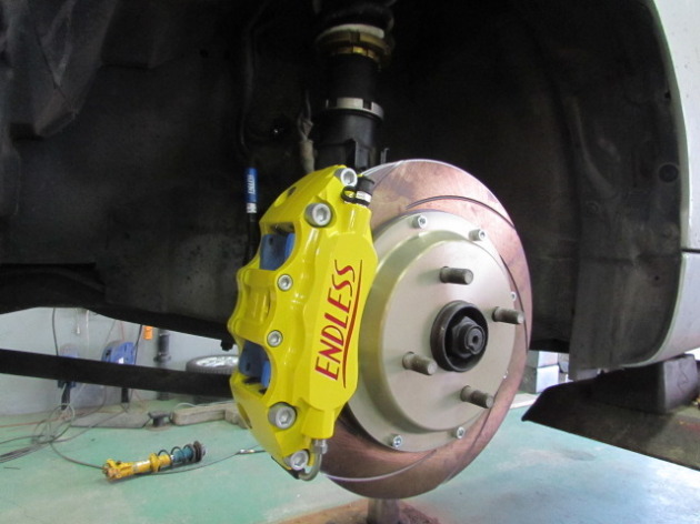 ダイハツ コペン L880K ENDLESS Super micro6ライト 取り付け｜自動車