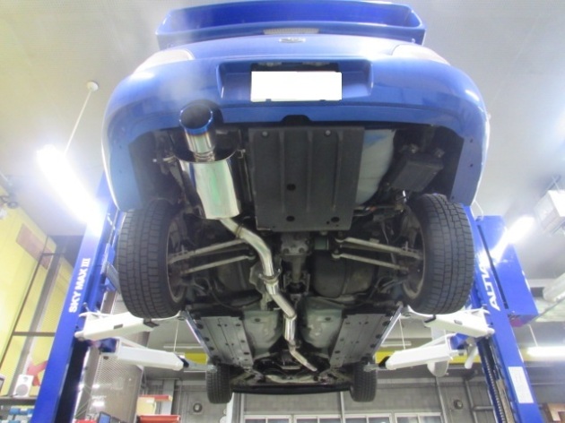 スバルインプレッサGDB HKSキャタライザー＆スーパーターボ