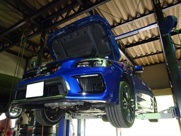 WRX VAB EJ20 東名パワード EXマニ 取付！｜車のチューニング/ワンオフ