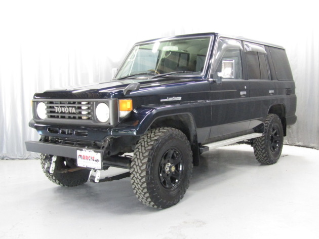 ランクル77LX純正ナロー5MT 3500cc1PZエンジン リフトアップ公認！4