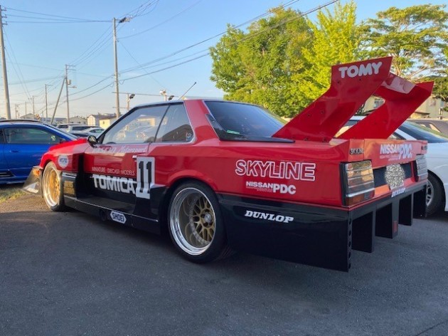 スカイライン DR30 鉄仮面 R31HOUSE M-Spec車高調 取り付け