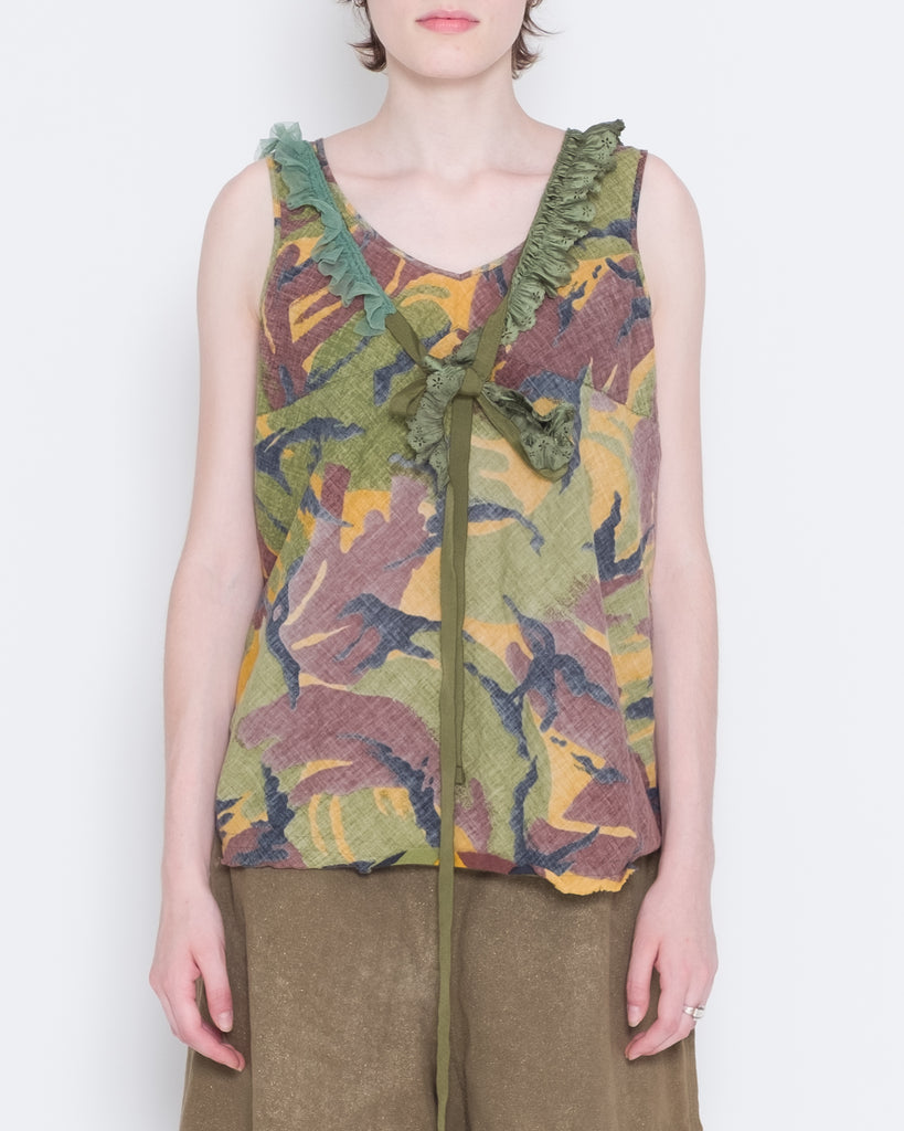 JUNYA WATANABE COMME des GARÇONS modular camouflage top – dot COMME