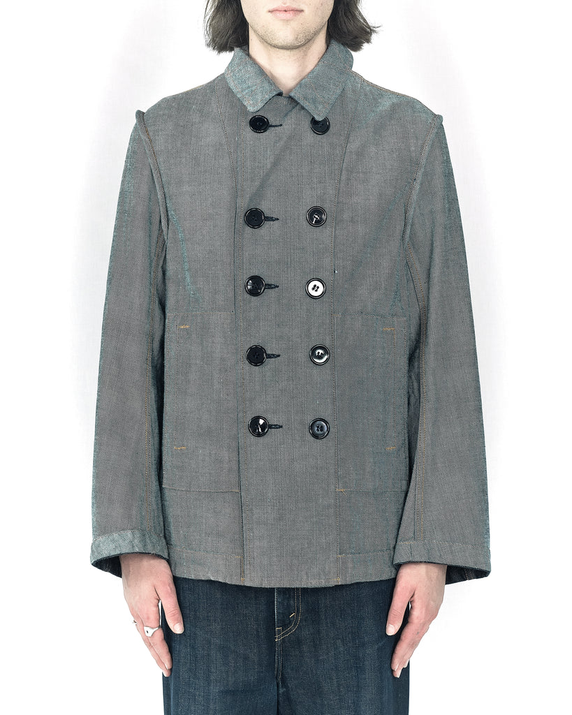 JUNYA WATANABE MAN COMME des GARÇONS reversible denim jacket – dot