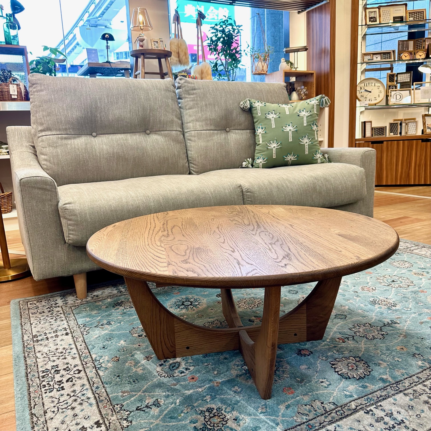 DOUBLEDAY MACKEY ラウンドコーヒーこたつテーブル 受注商品 ラウンド