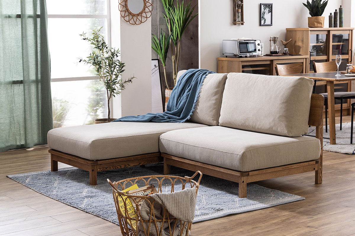 幅173cm] MANNER カウチソファ | DOUBLEDAY ONLINE SHOP