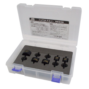 JIH-173 インパクトホールソー 5本セット｜電設工具のメーカー。（株