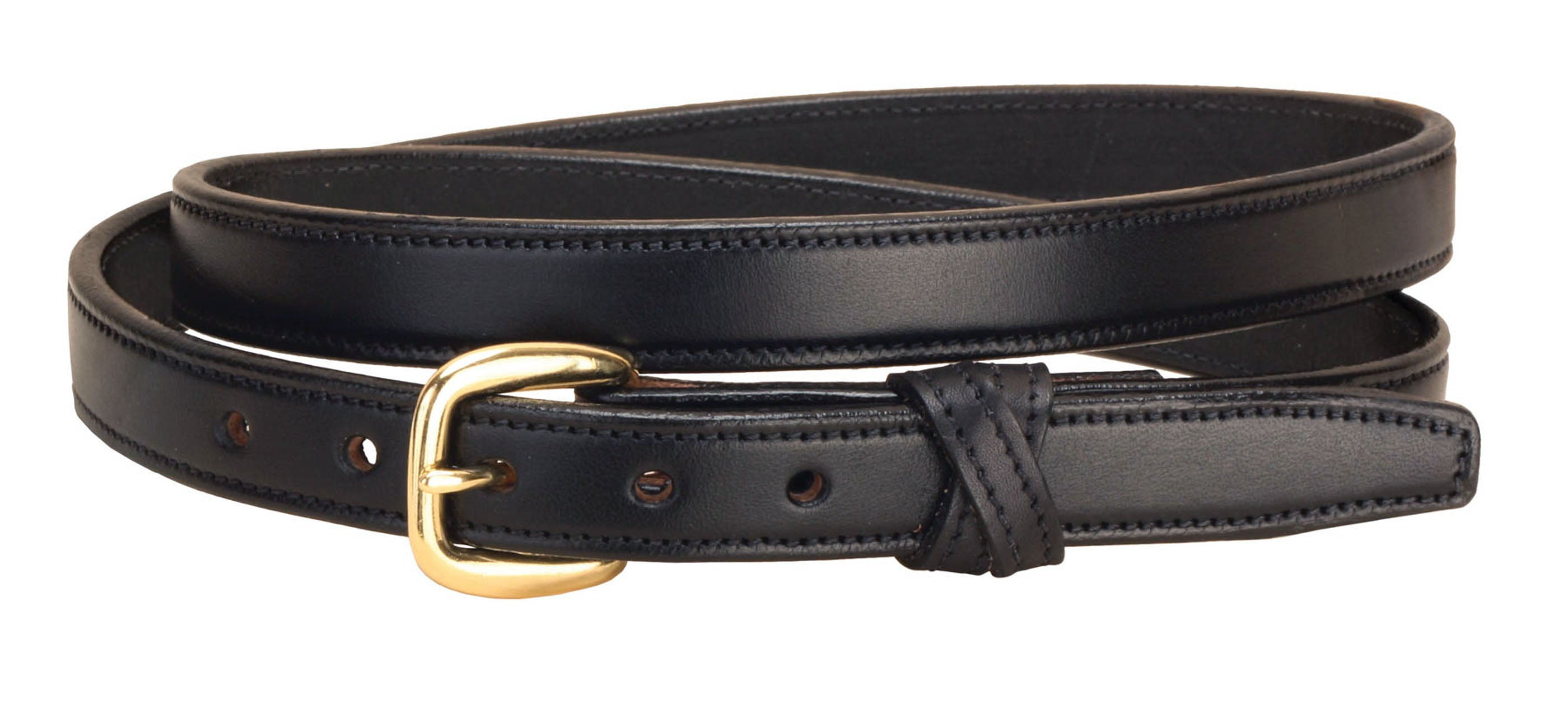 Tory Leather Crossed Keeper Belt with Brass Buckle – Dover Saddlery