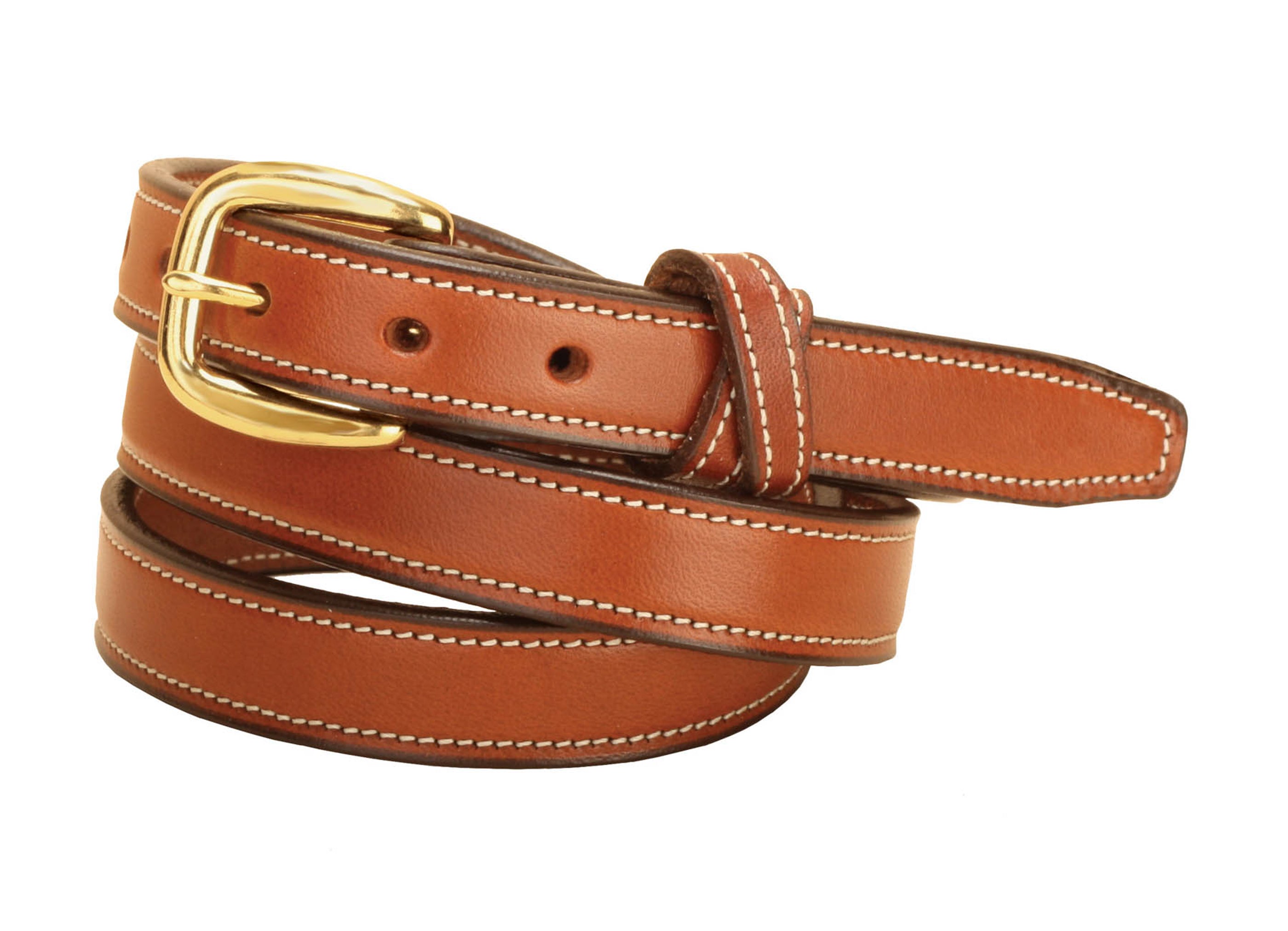 Tory Leather Crossed Keeper Belt with Brass Buckle – Dover Saddlery