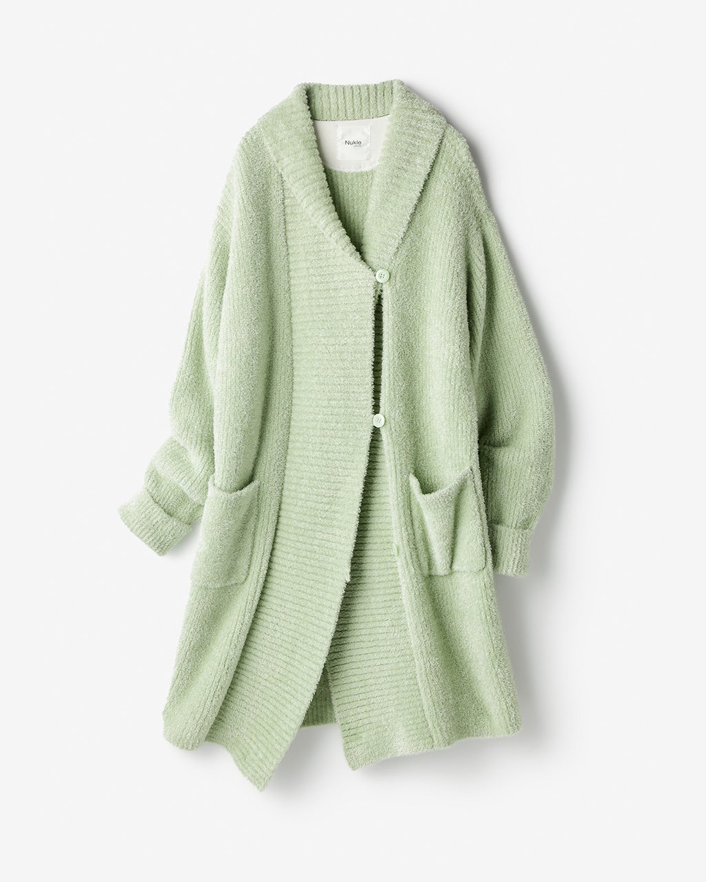 歳末クリスマスセール‼️Papas ミントグリーン ショールカラー