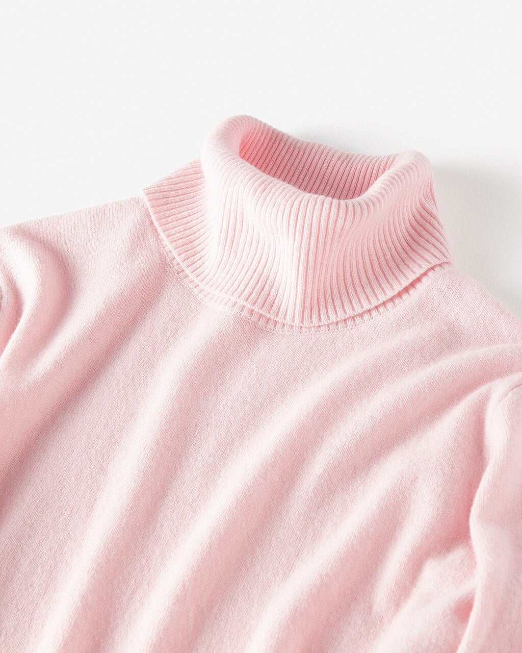 カシミヤ混・タートルネックチュニック/DoCLASSE