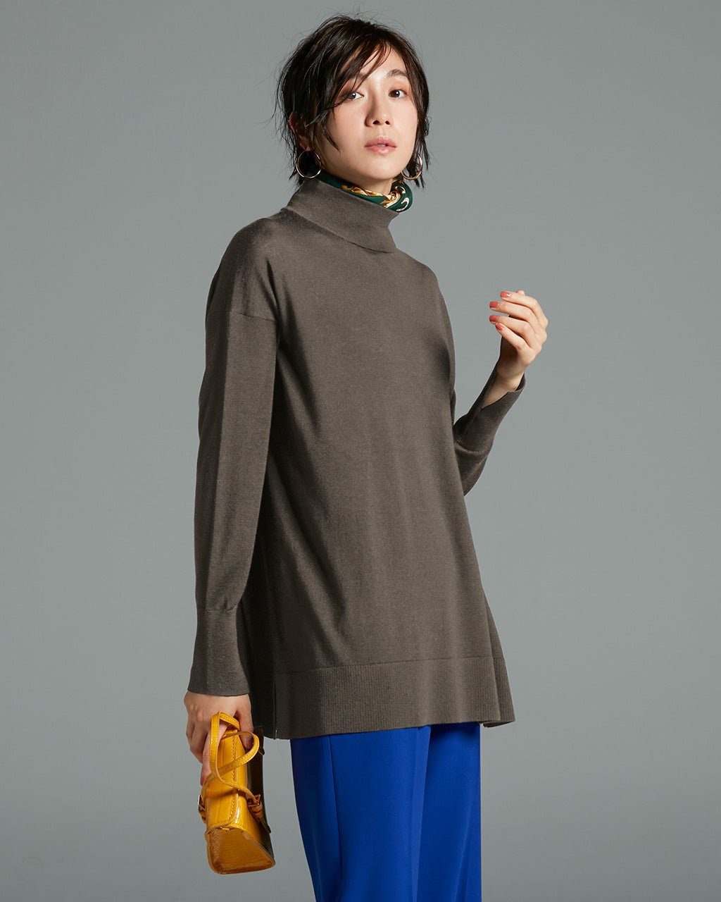 カリアッジ・ハイネックプルオーバー/DoCLASSE