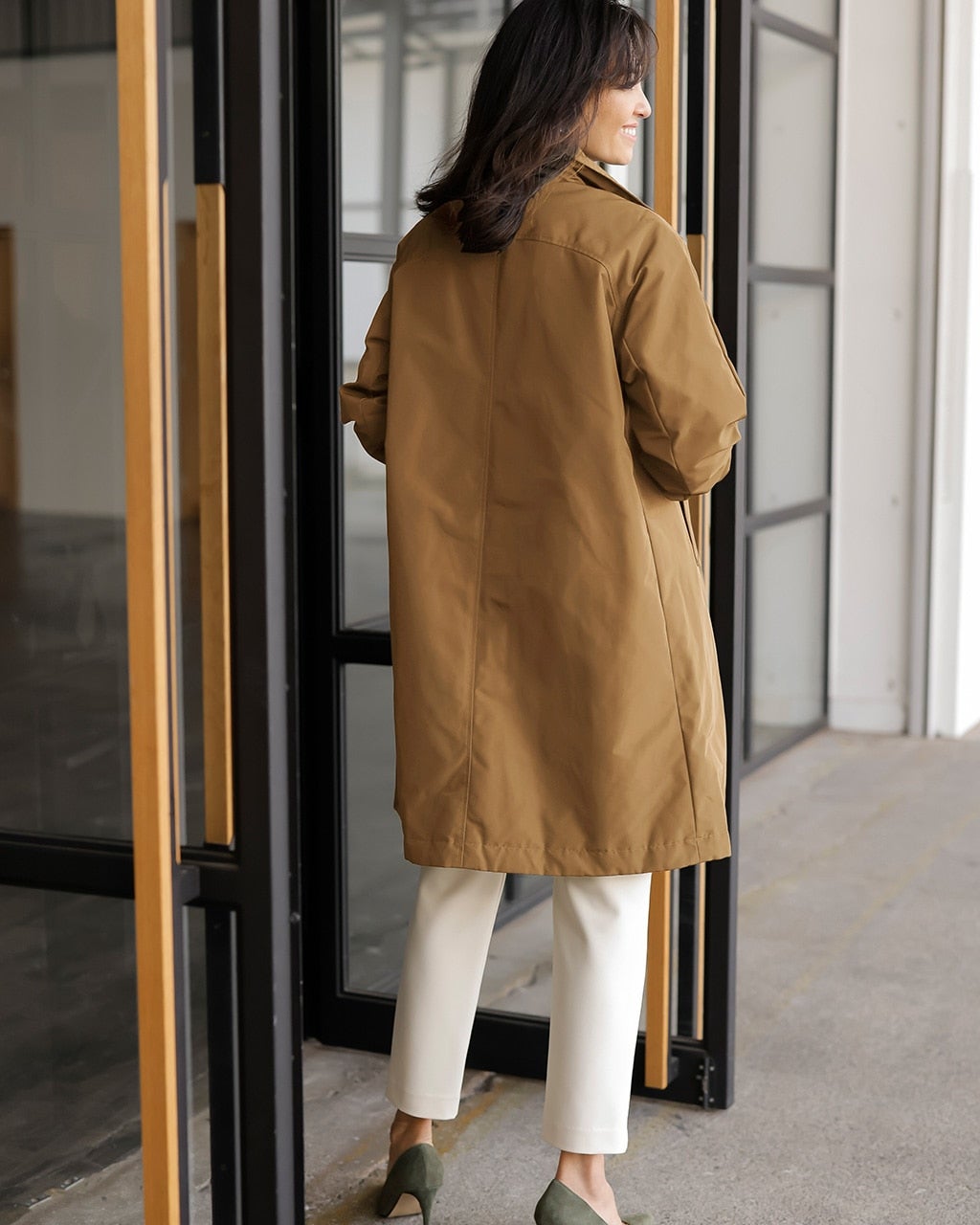 マジカルサーモ・ダブルステンカラーコート/DoCLASSE