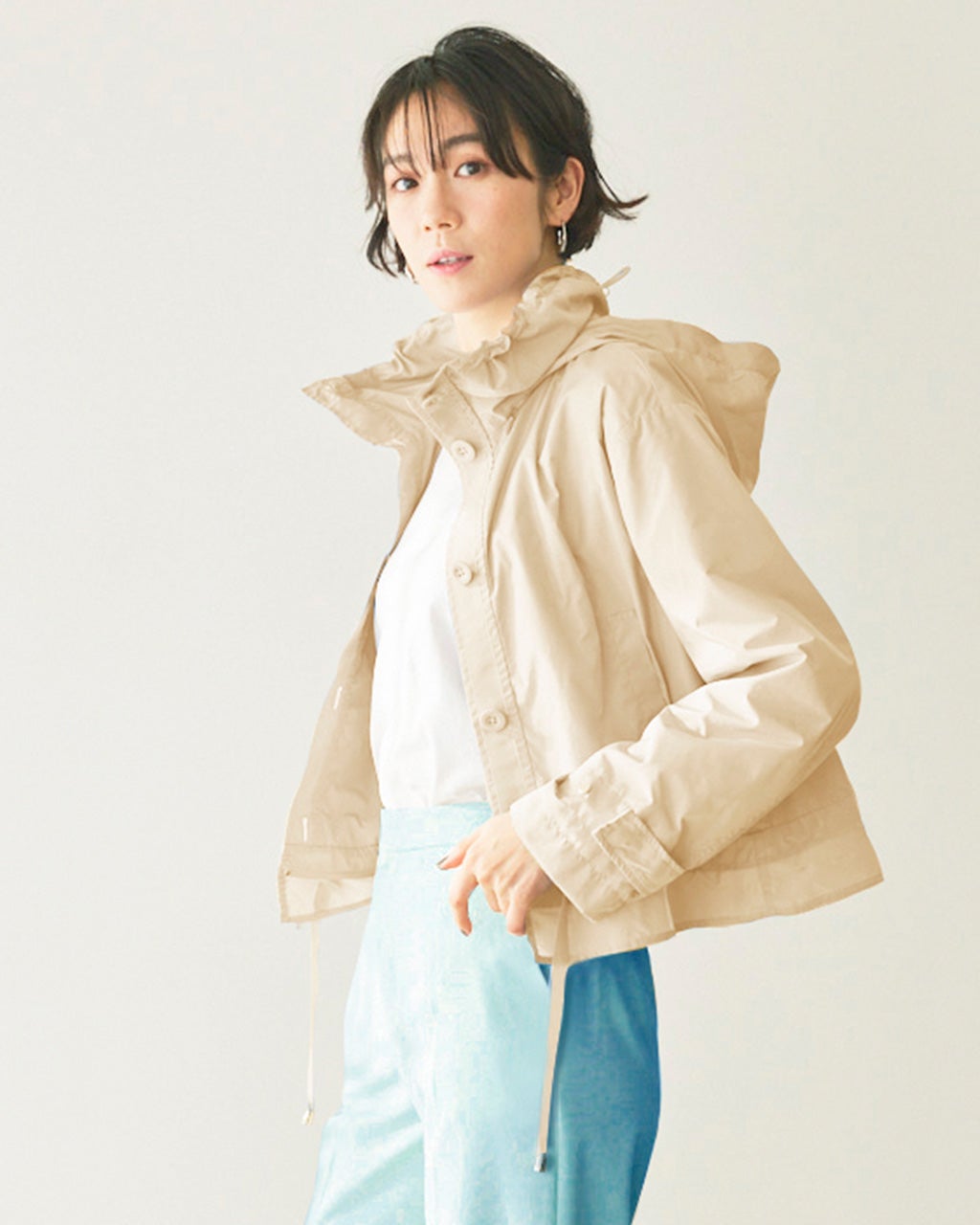 シャンブレータフタ・2WAYコート/DoCLASSE