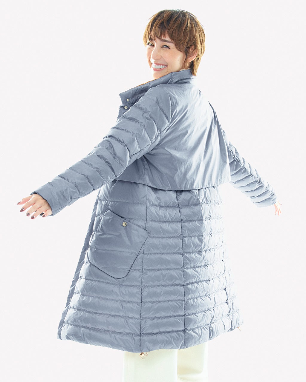 AIRダウン・リバーシブルコート/DoCLASSE