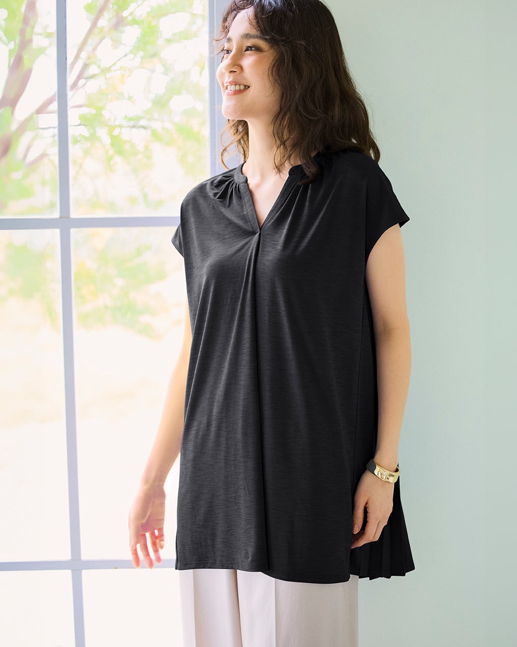 チュニック（ブラック）一覧/40代50代からのファッション通販 DoCLASSE