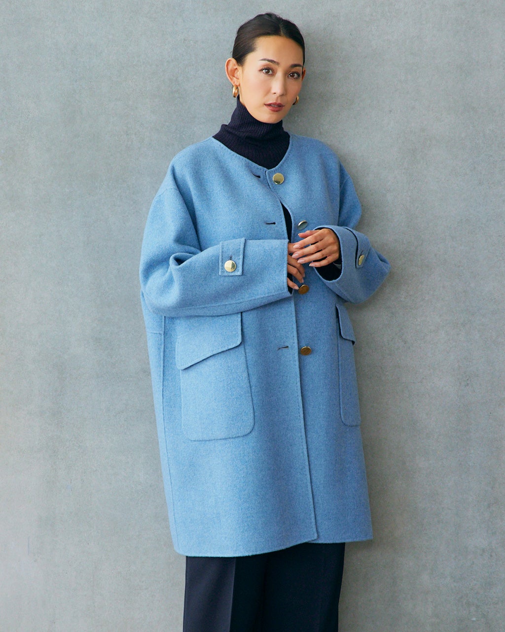 2025AW新作】 Credona クレドナチェルシーダッフルミドルコート 2025AW