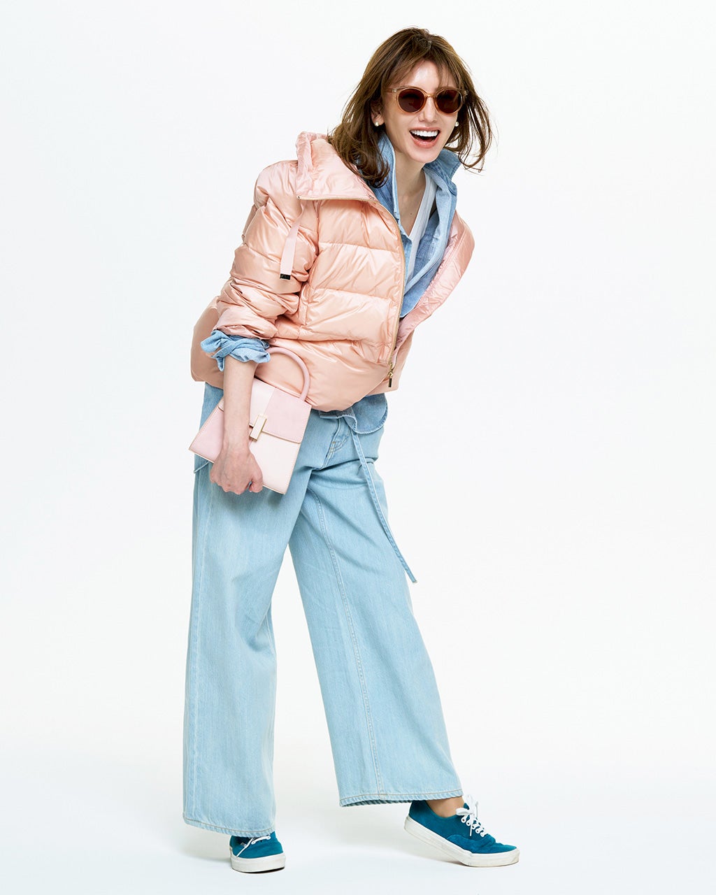 艶Airダウン・スタンドカラーコート/DoCLASSE