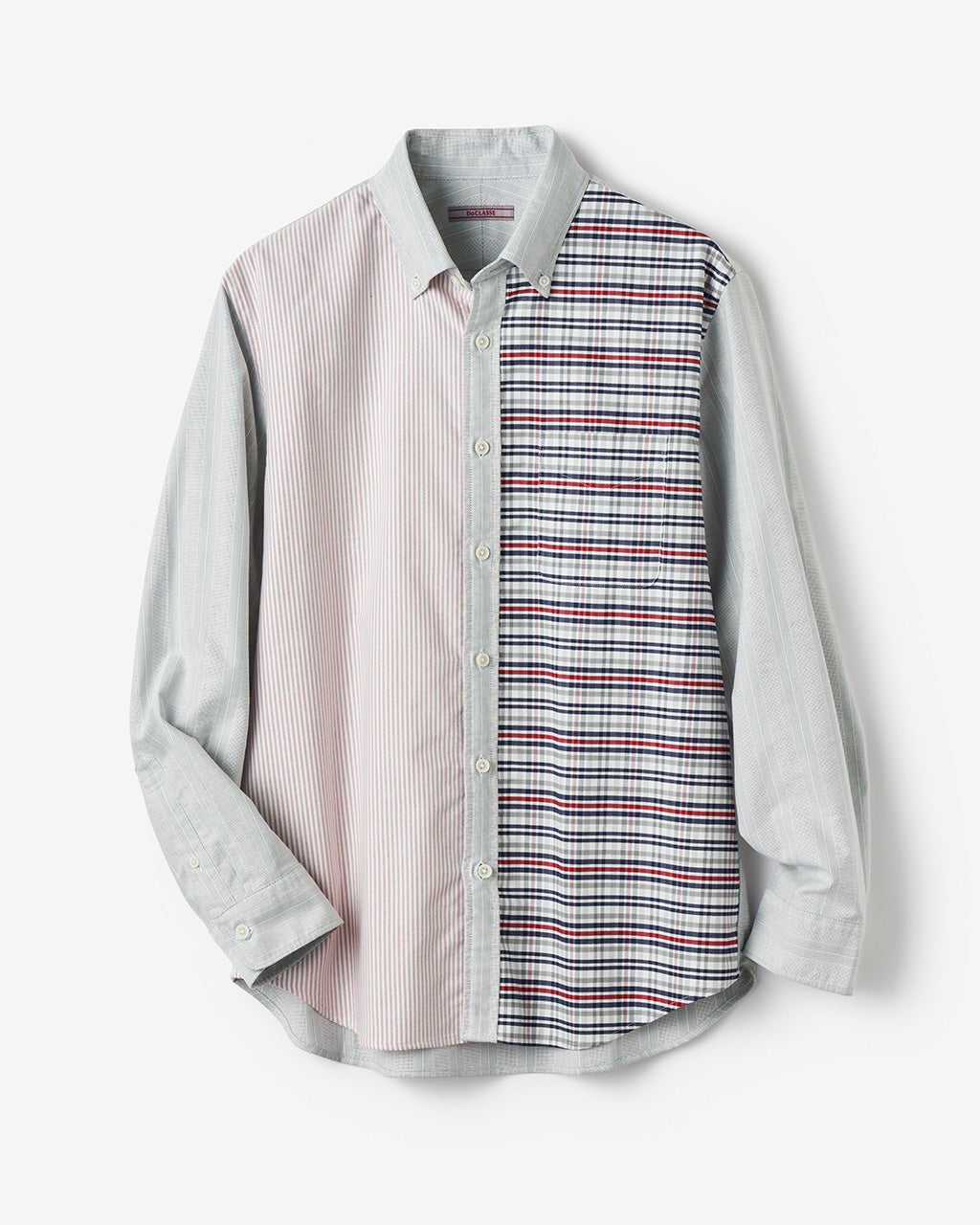 ピュアファインオックス・クレイジーシャツ 長袖/DoCLASSE