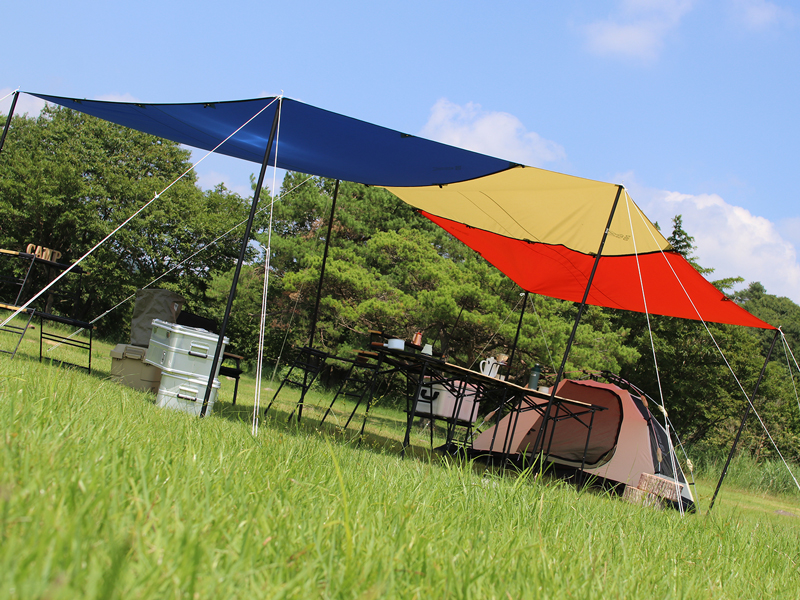 販売終了】ムゲンタープ（オレンジレッド） TT2-532-RD - DOD