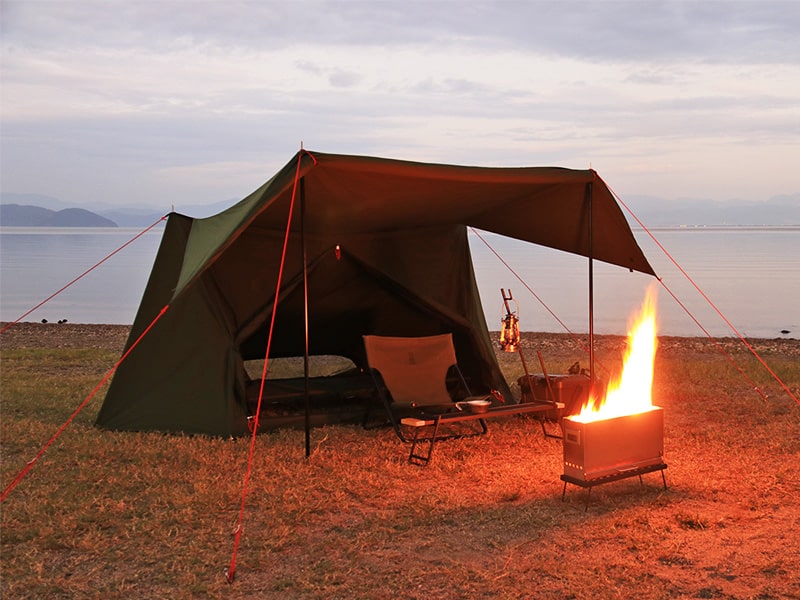 販売終了】パップフーテント2（カーキ） T2-670-KH - DOD（ディーオー