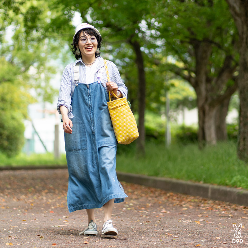 新品 denim dungaree パッチワークスカート 120 新品 denim dungaree