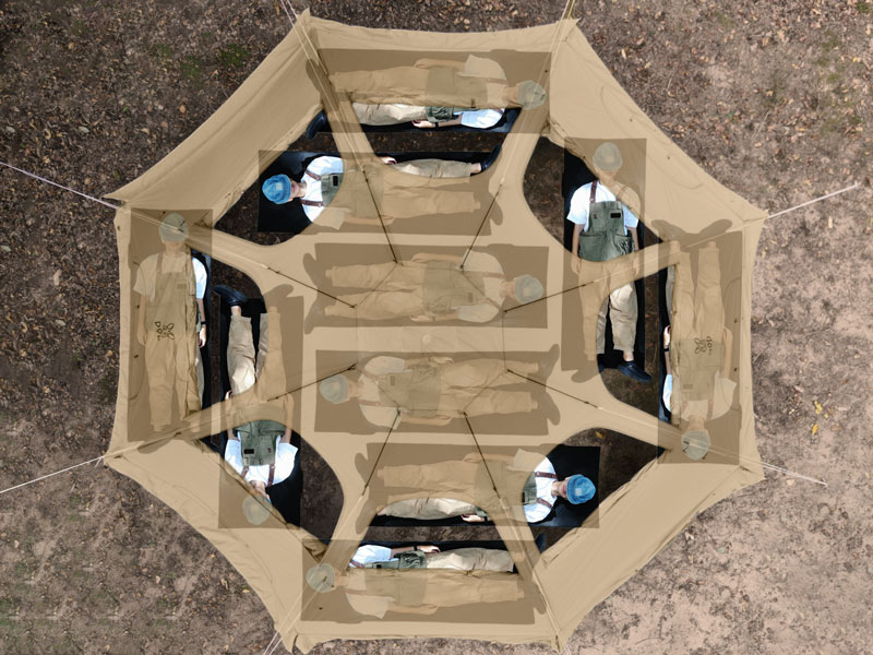 レンコンテント2L（タン） T5-737-TN - DOD（ディーオーディー）【公式