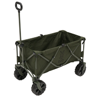 販売終了】フォールディングキャリーワゴン（極太タイヤ）（カーキ