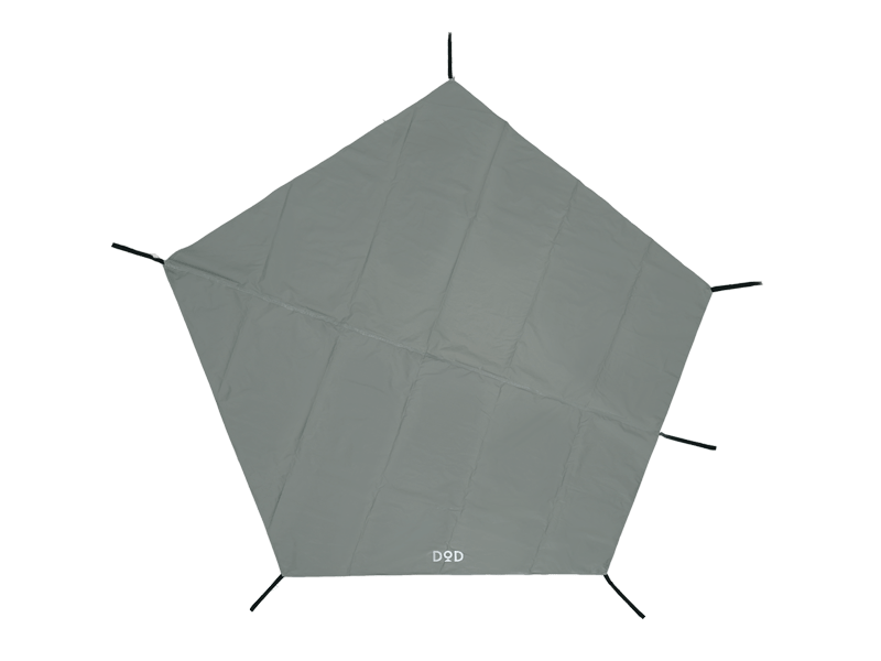 グランドシート（1人用/ペンタゴン） GS1-820-GY - DOD（ディーオー