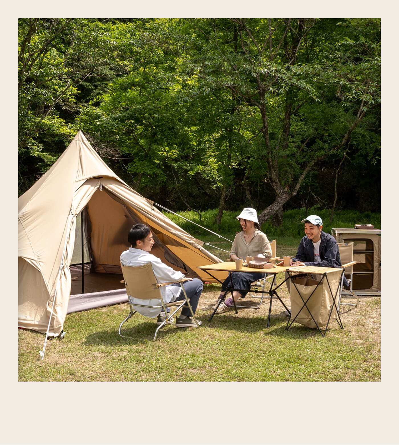 DODで始めるキャンプライフ | DOD（ディーオーディー）：キャンプ用品