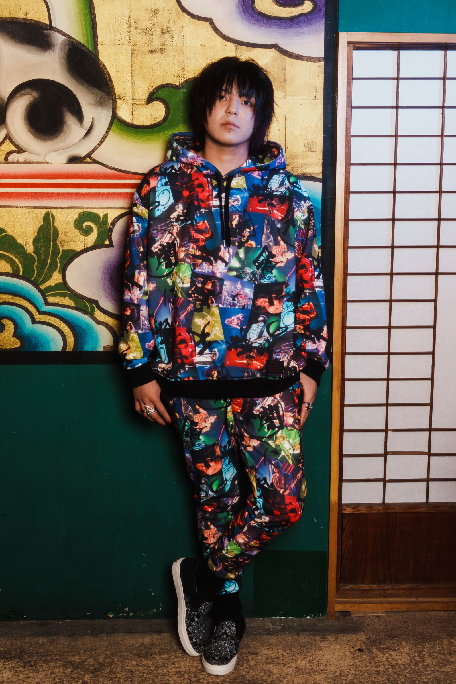 ZEPHYREN - 【夕闇に誘いし漆黒の天使達×Zephyren】SWEAT PANTS | DOLL