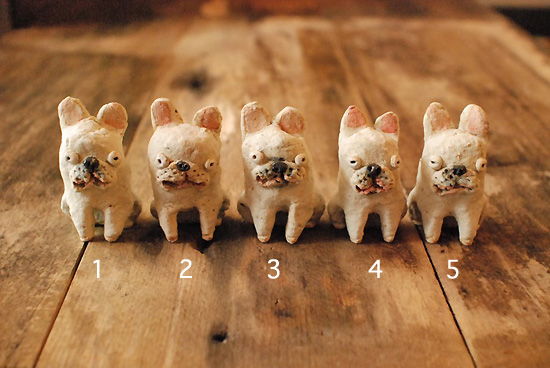 フレンチブルドッグ【犬陶器】